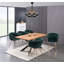 Single Velvet Upholstered Dining Chair | Arm Chair | Metal Legs-123096726-70052657