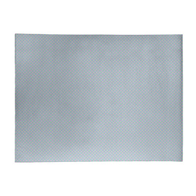 Tapis de zone rose dégradé géométrique