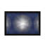 Silver Sunburst On Blue III by Abby Young - Print on Canvas-1578563950-1608454124