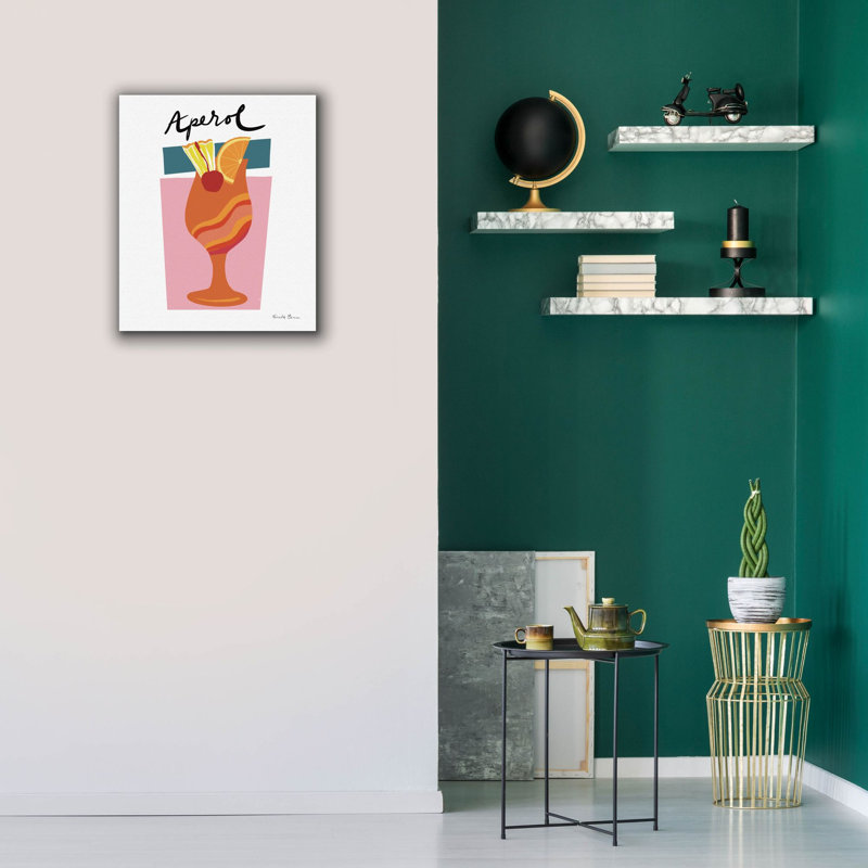  «Colorful Cocktail 4» par Farida Zaman, art mural sur toile, 20 po x 24 po