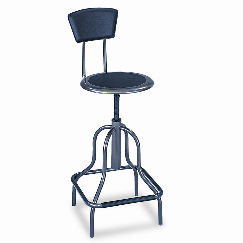 Tabouret de magasin à hauteur réglable gasoil, Élevée