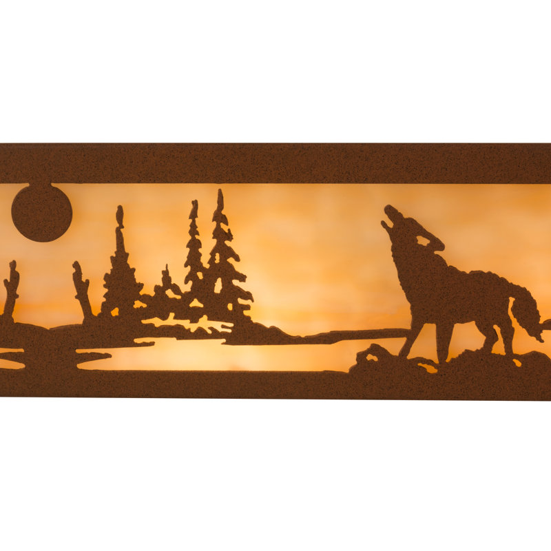 Rustic Lodge 4 - Light Bath Bar