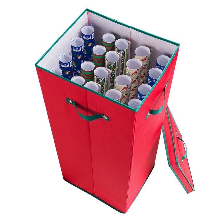 The Holiday Aisle® Over-the-Door Paper Organizer Gift Wrap Storage &  Reviews