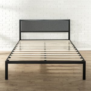 Wood Slat Support Platform Bed Frame