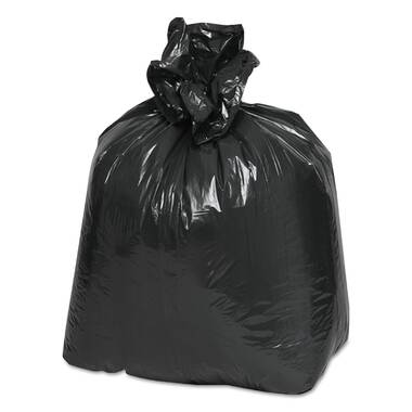 ToughBag 55 Gallon Trash Bags, 40 x 55 Clear Garbage Bags (150