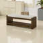 Banc de rangement de 47 pouces avec étagère à chaussures, siège rembourré et coussin amovible, siège de chambre d'entrée compact-1520990216