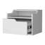 Table de chevet flottante avec tiroir et double tablette Florence-263946289