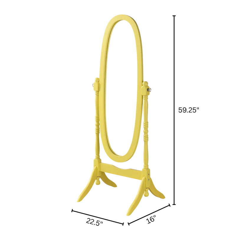 Miroir traditionnel, Jaune
