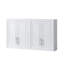 Armoire murale de style shaker de 44 po x H 26 po pour garde-manger Laudry-131407137