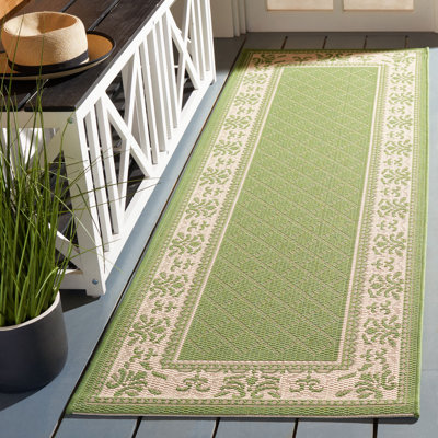 Tapis d'intérieur / extérieur vert Bordeaux Bordeaux
