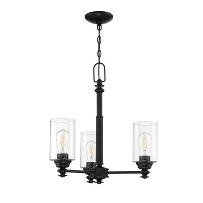 Lustre classique/traditionnel 3 lumières unique Uffington