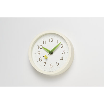Resin Tabletop Clock in White
