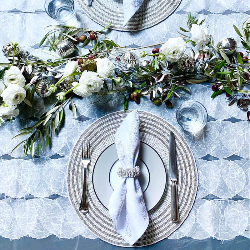 Sparkle Placemats, White