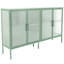 Buffet Imerio 59,17, table de buffet, armoire de salle à manger, crédence de bureau avec verre translucide-1897325290