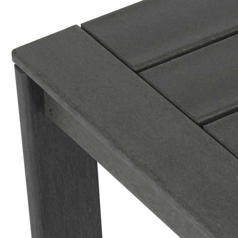 Patio End Table, Gray
