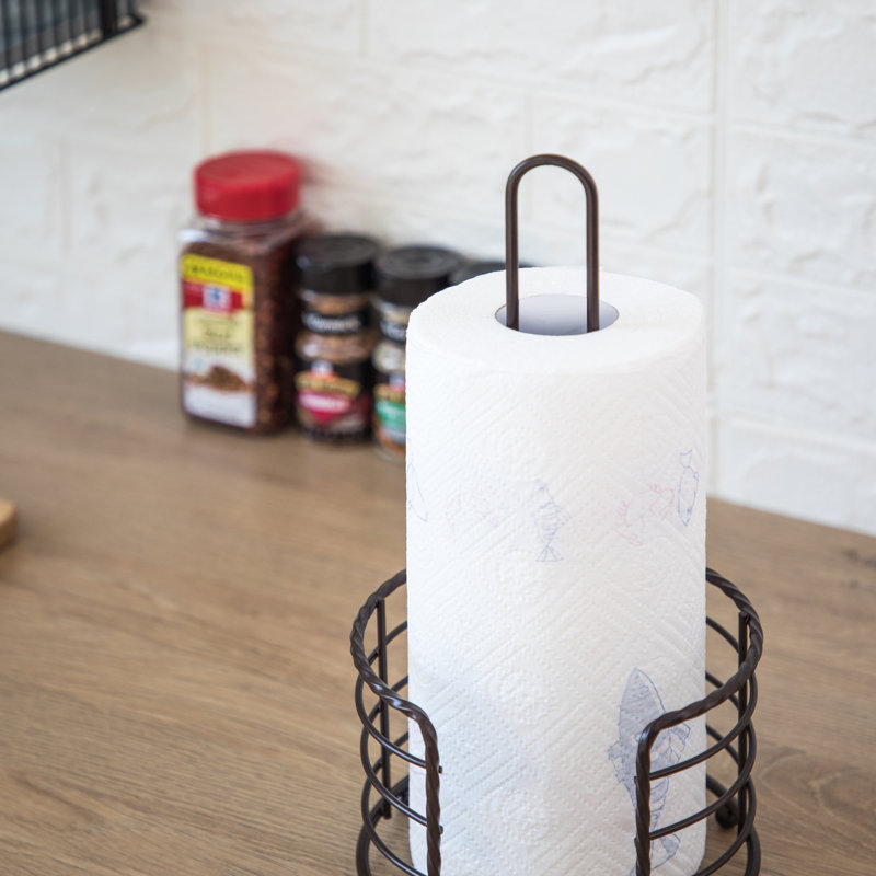 Porte-serviettes en papier autoportante