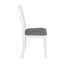Chaise rembourrée Denbo avec assise rembourrée et structure en bois-1307011868