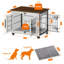Mobilier pour cage de chien avec coussin-1632180928