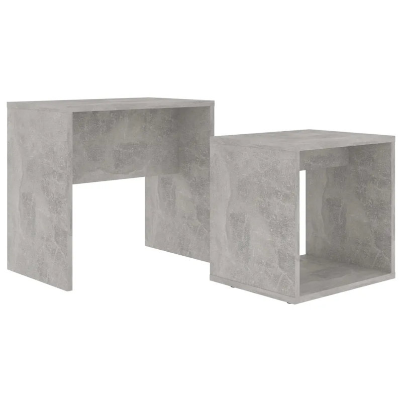 Bisher Coffee Table, Concrete Grey