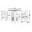 Darlington 5 - Person Pedestal Dining Set-1853889593