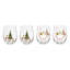 Merry Grinchmas Glass Tumblers, Set Of 4