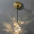 Luxury Style Multi-faceted Crystal Wall Sconce Light