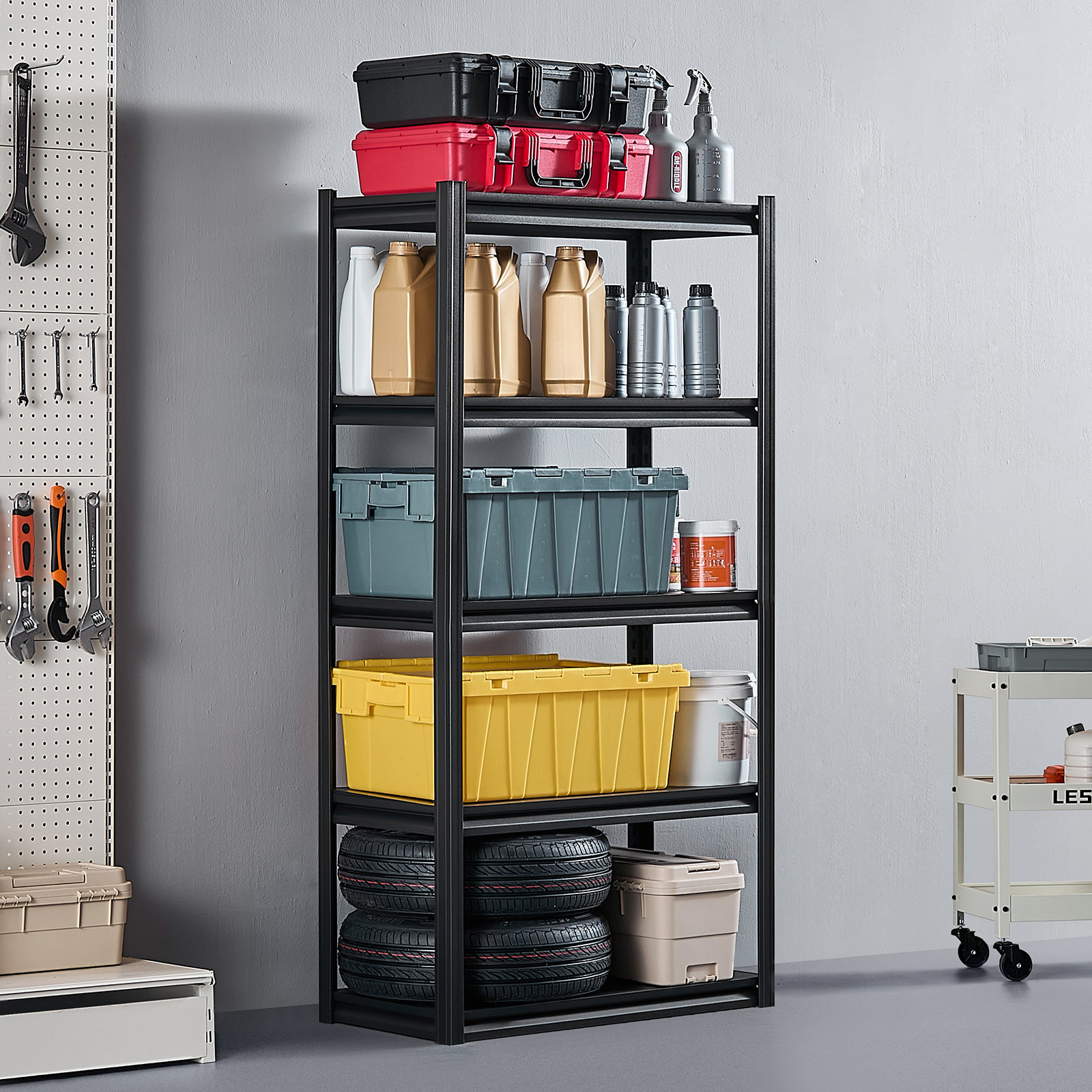 WFX Utility™ Storage Shelves 5-tier Garage Storage Shelving - Wayfair