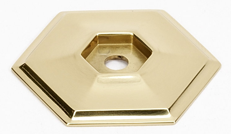 Nicole 1.58" Backplate, Satin Nickel, 1.8" L x 1.6" W