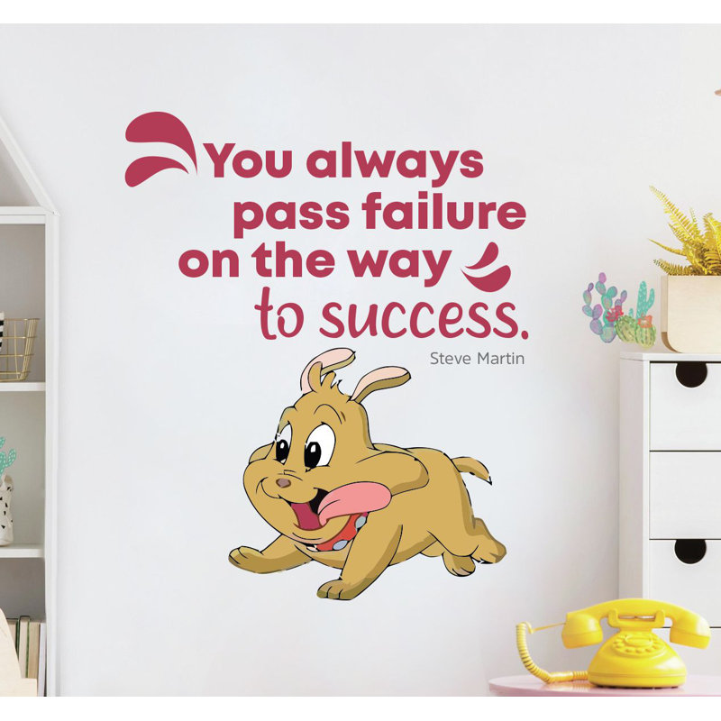 Text & Numbers Wall Decal, 30" H x 27" W