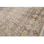 Tapis gris traditionnel en laine noué à la main Oushak 7 pi 9 po x 11 pi 1 po