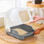 Polyethylene Plastic Enclosed Litter Box with Scoop