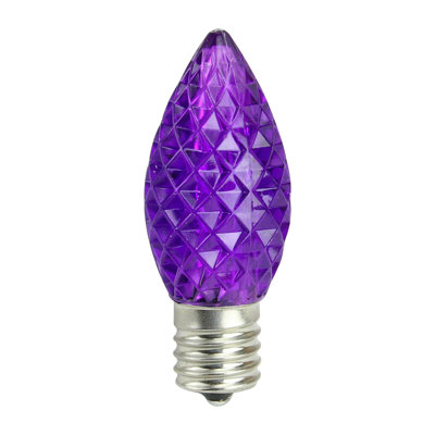 Faceted LED C9 Christmas Replacement Bulbs