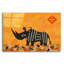 «Rhino With Summer Sky» par - Impression sans cadre-1706845292