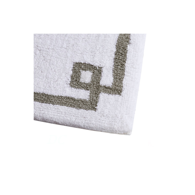 Cotton Tufted Bath Rug 24X72, White, Single- 72" L x 24" W