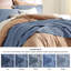 Couvre-lits légers avec motif de tissage de panier Quilts, ensemble de literie à courtepointe douce, couvre-lit Hazel-128731591-128731607