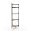 57.78cm W Steel Corner Bookcase-634541509