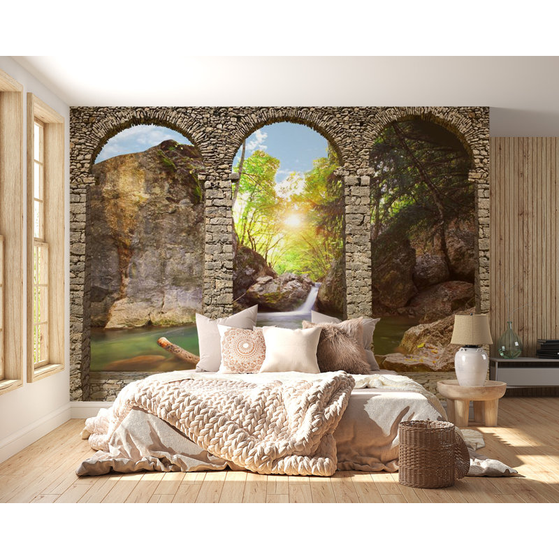 Alastair Peel & Stick Wall Mural, 115" W x 82" L