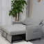 Modern Velvet Convertible Sleeper Loveseat with USB Charging, Pull Out Sofa Bed, 2 Pillows, Side Storage Pockets, Compact for Small Spaces & Easy Assembly-631403607