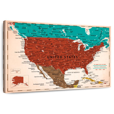 Colourful Push Pin USA Milstead IV