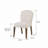 Marielle Upholstered Arch Dining Chair, Cocoa/White Sand-154686935