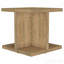Ensemble de table basse et de table de bout 3 pièces Mango
