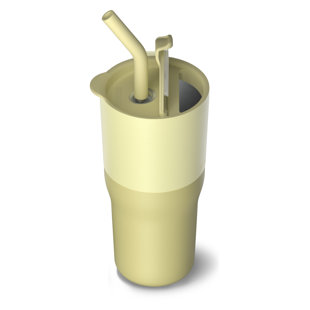 Rise Tumbler (W/ Flip/Straw Lid)  Wax