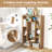  35.5'' H X 24'' W Amyleth Geometric Bookcase-559182997