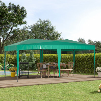 120'' W x 240'' D Metal Canopy