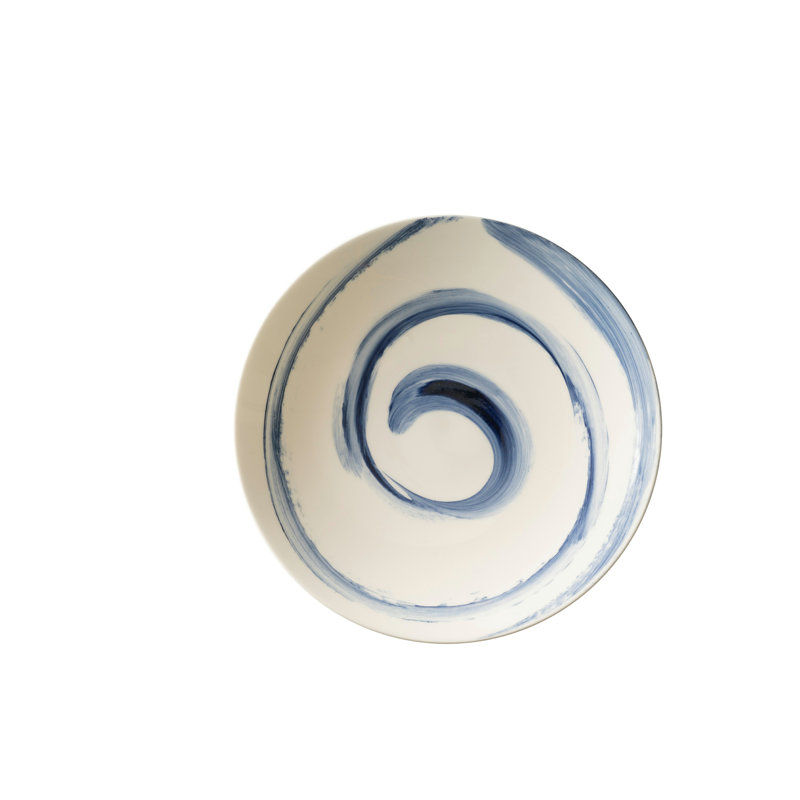 Brushstroke Bone China Pasta Dish