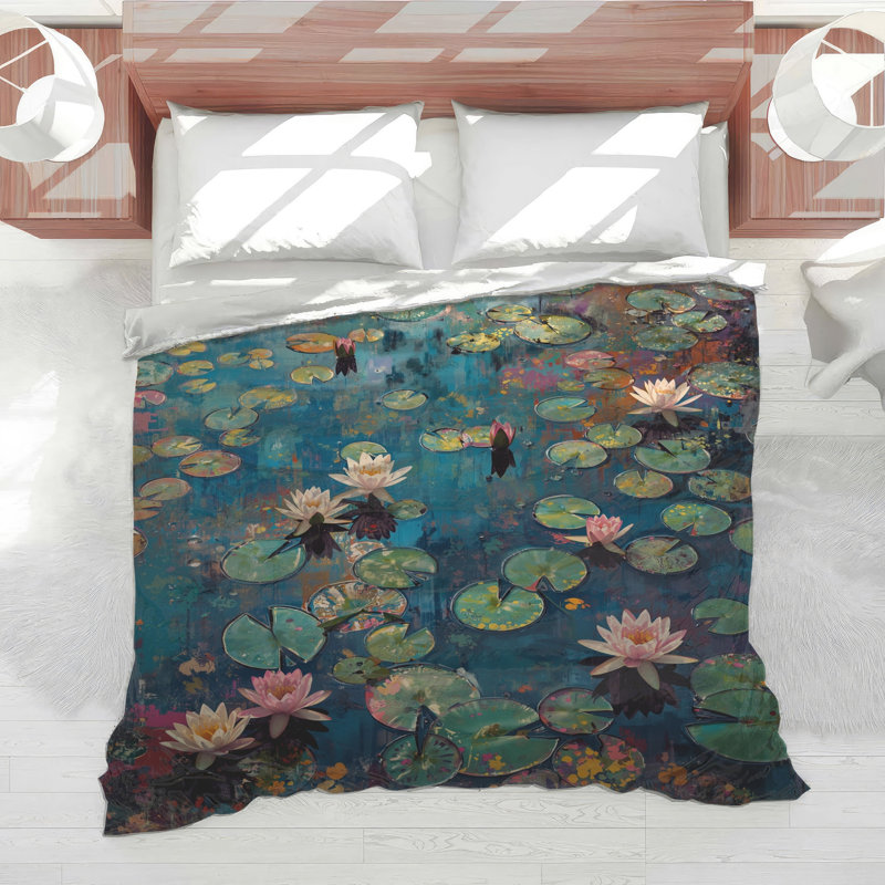 Édredon Water Lilies Pond, King