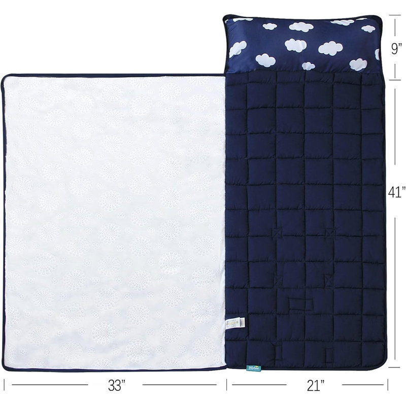 L 0.3 in. - Thick Nap Mat Polyester Playmat Baby Gym