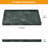 Adolif 12" x 8" Green Rectangle Marble Tray Stone Vanity Trays-2023524423