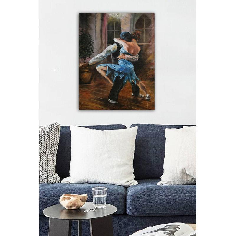 Peinture sur toile tendue