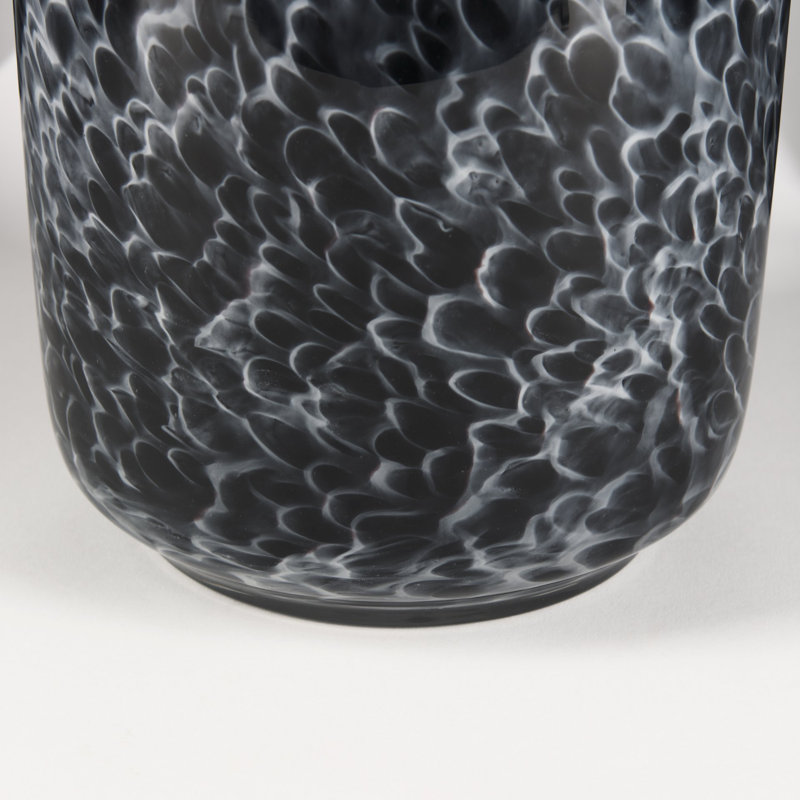 Vase de table en verre Byersville, H 14,96 po x l 7,91 po x P 7,91 po